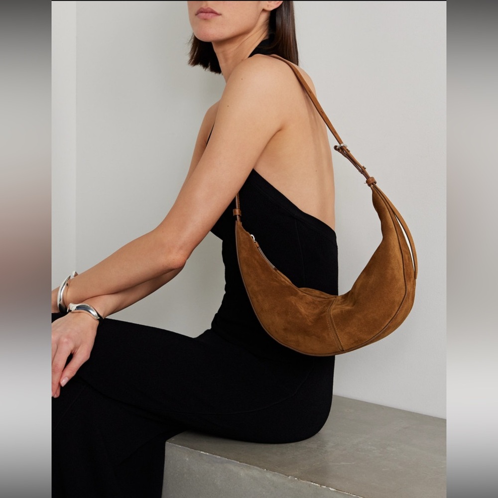 PROENZA SCHOULER - 
Slide paneled suede shoulder bag